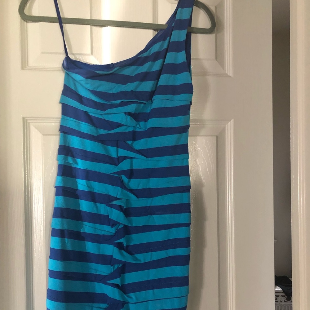 Nicole Miller off shoulder dress